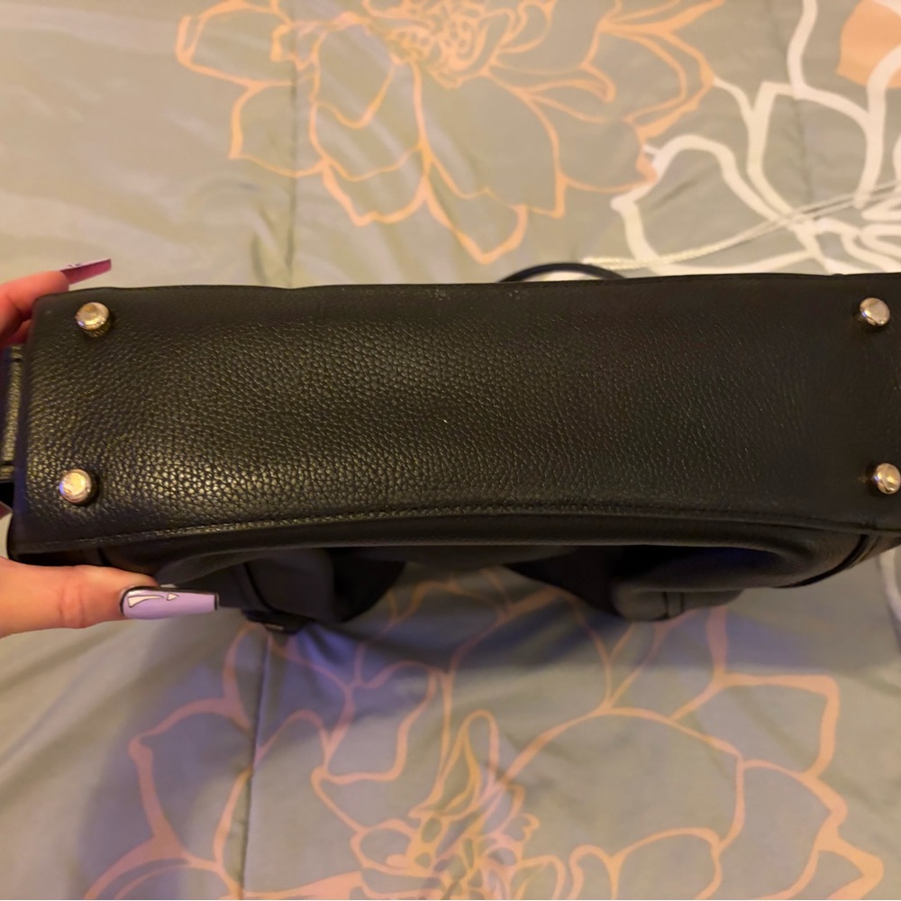 Coach Black Leather Shoulder Bag - Picture 4 of 4